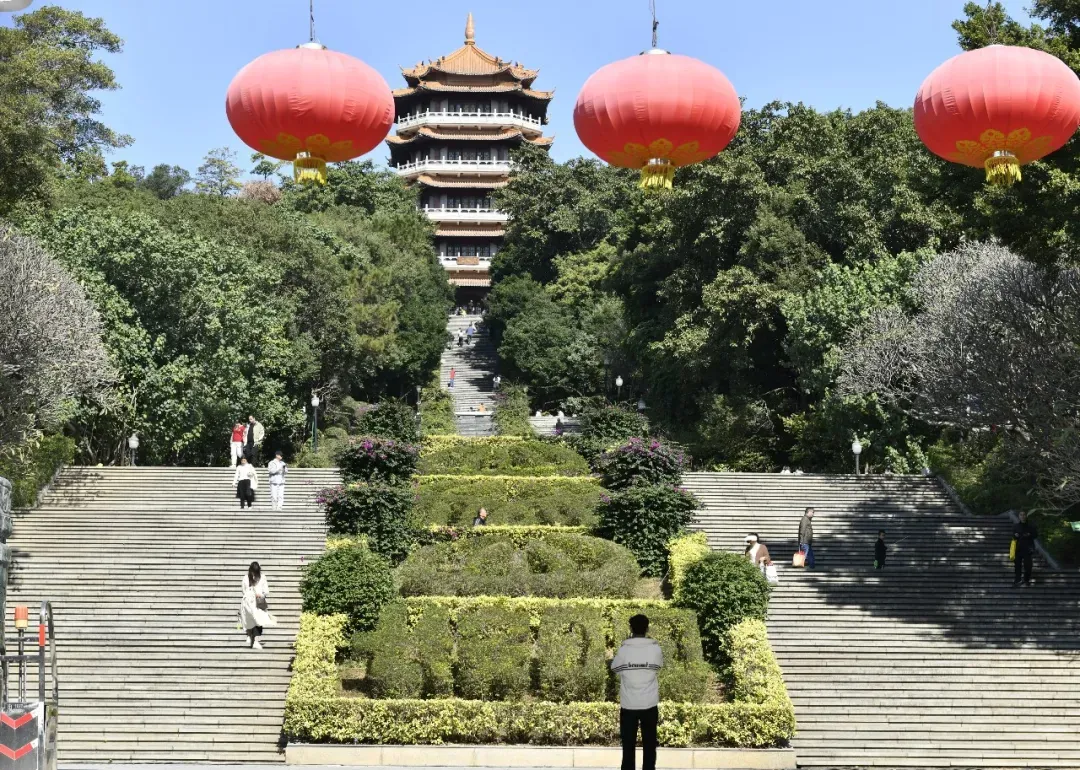 股票配资选股 全域文明丨长安市民乐享元旦假期，公园绿道尽显节日活力